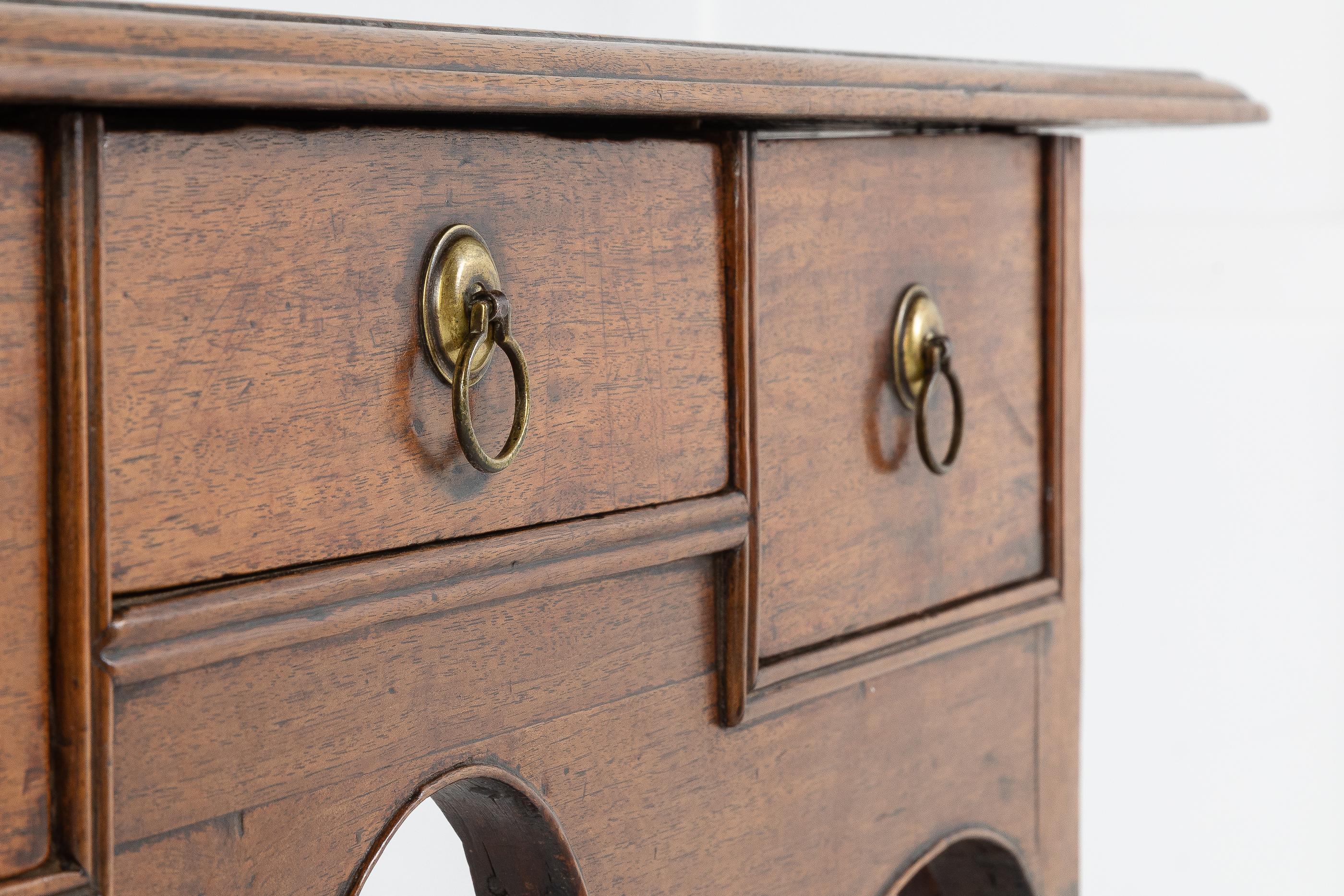 18th Century English Walnut Lowboy 2