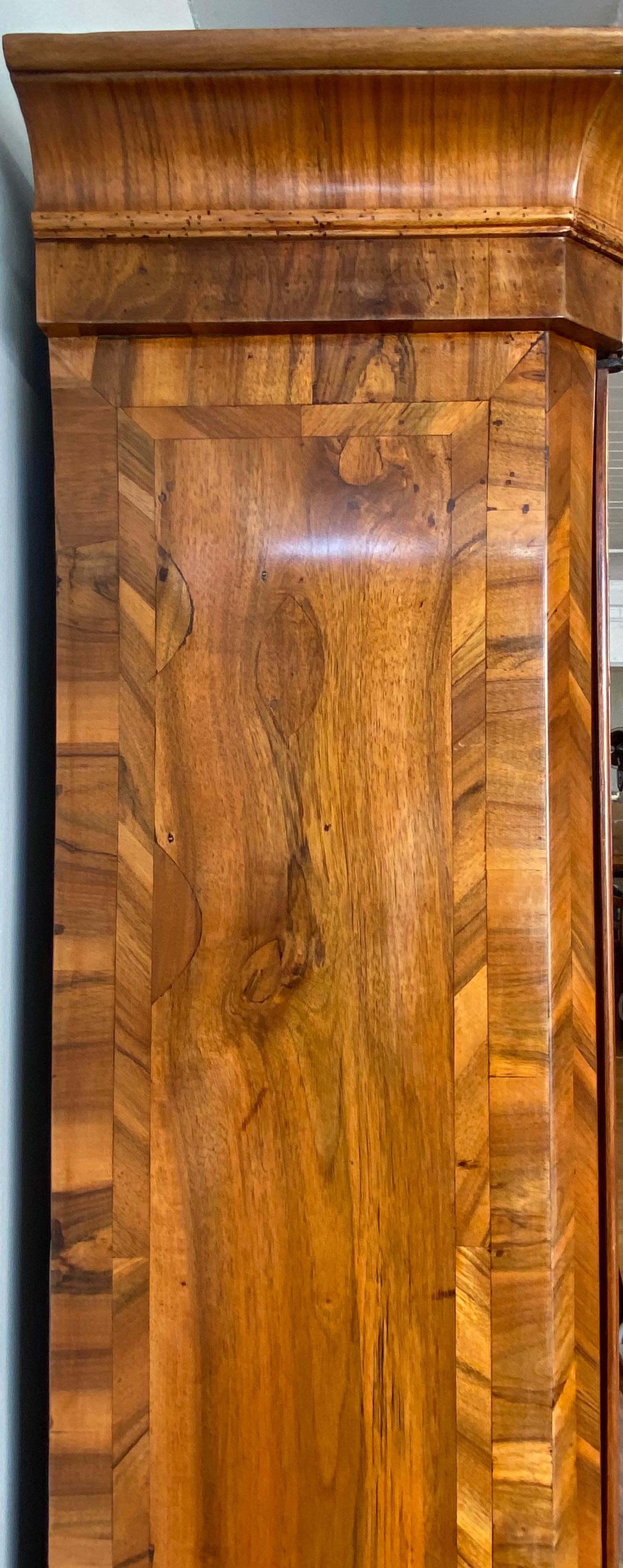 18th Century English Walnut and Secretary with Drop Front Desk 10