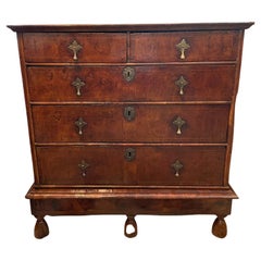 18th Century English William and Mary Chest of Drawers 