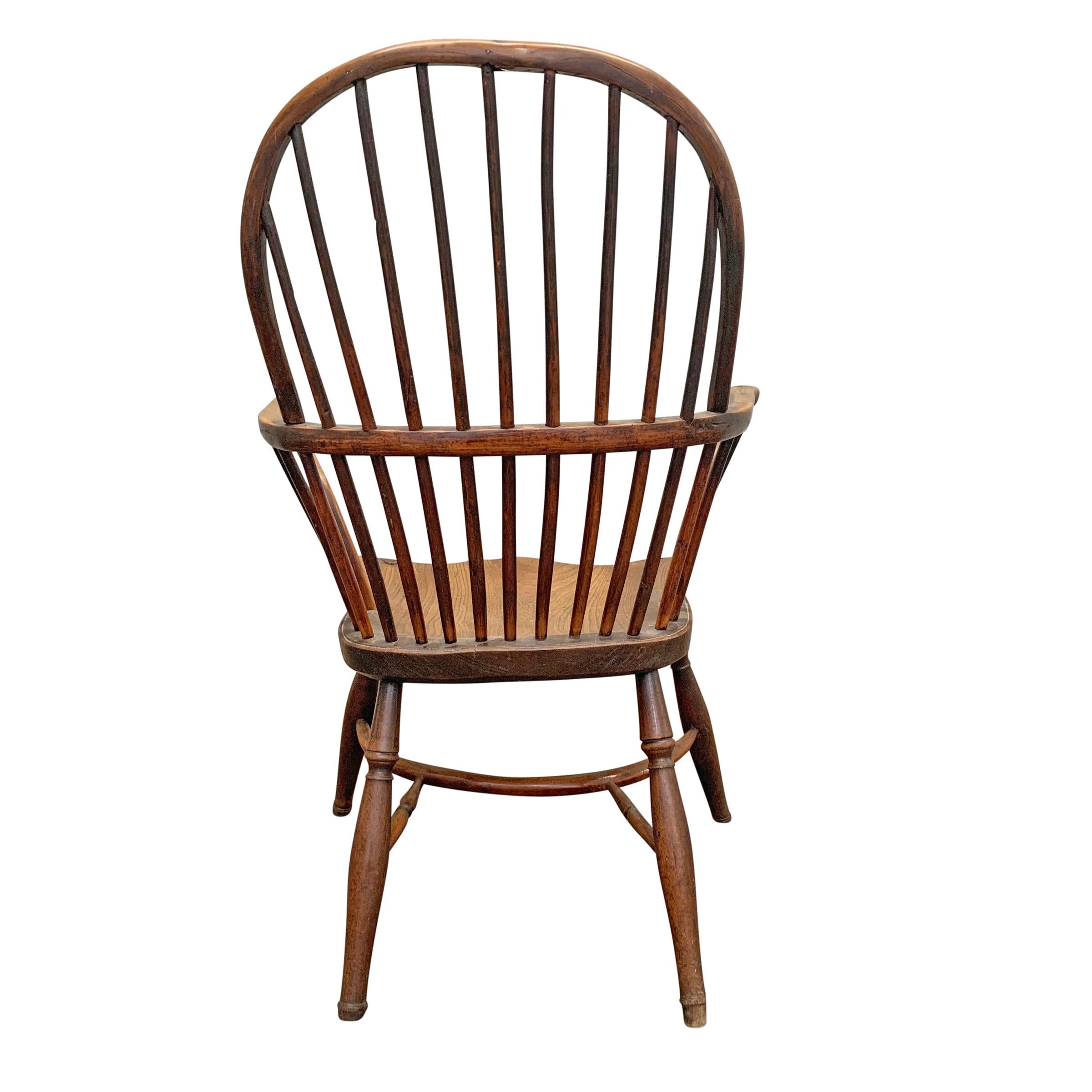 Elm 18th Century English Windsor Chair