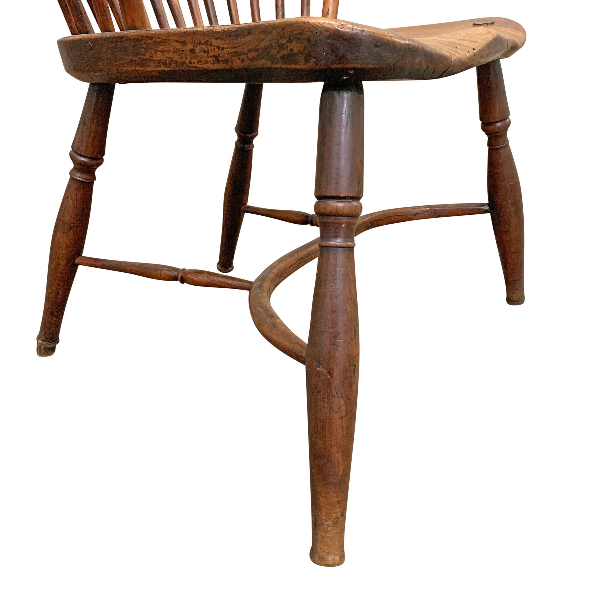 18th Century English Windsor Chair In Good Condition In Chicago, IL
