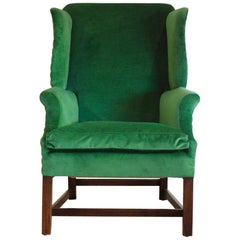 18th Century English Wingback Armchair