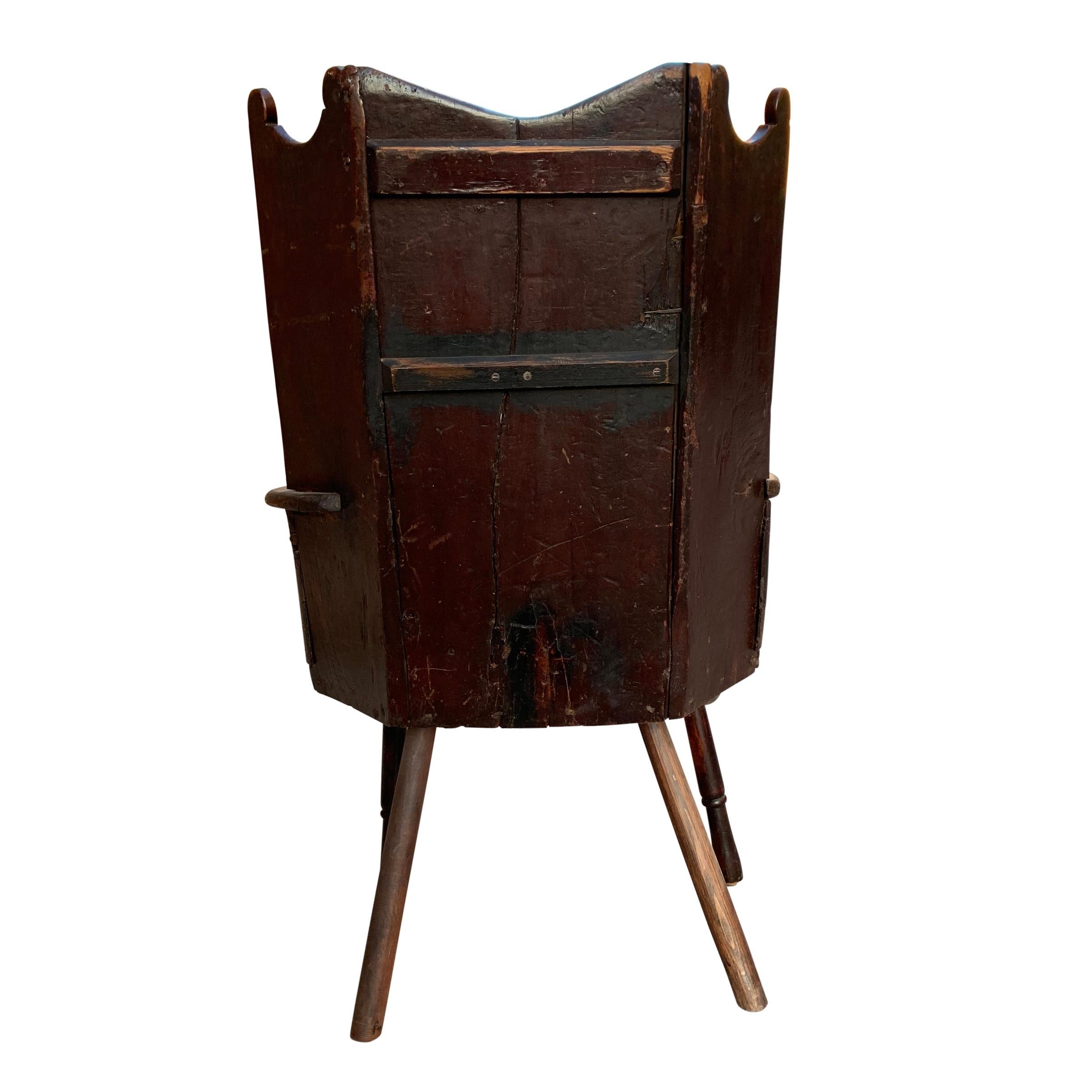18th Century English Wingback Chair 5
