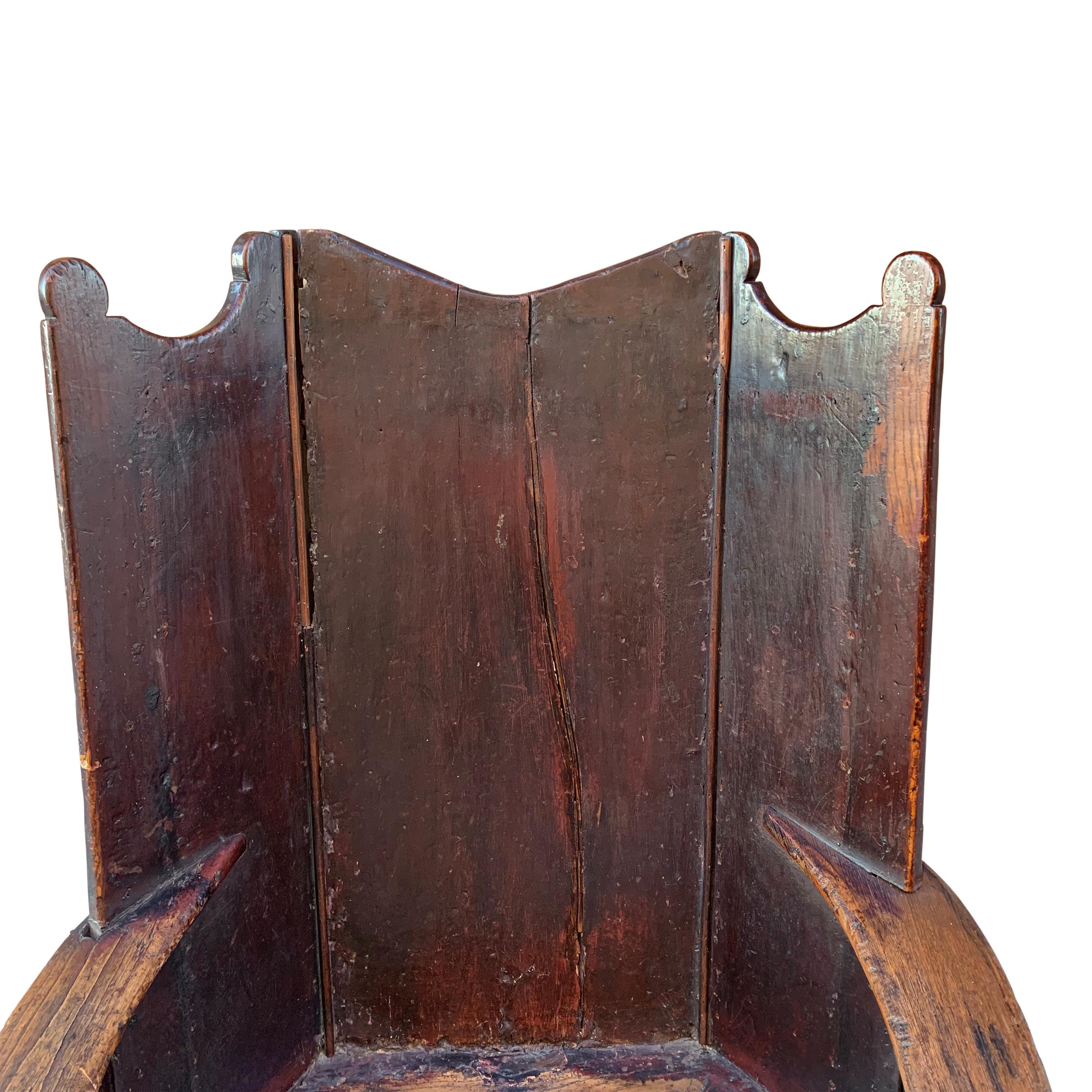 18th Century English Wingback Chair 1