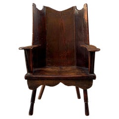 18th Century English Wingback Chair