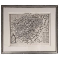 18th Century Engraving of Brussels