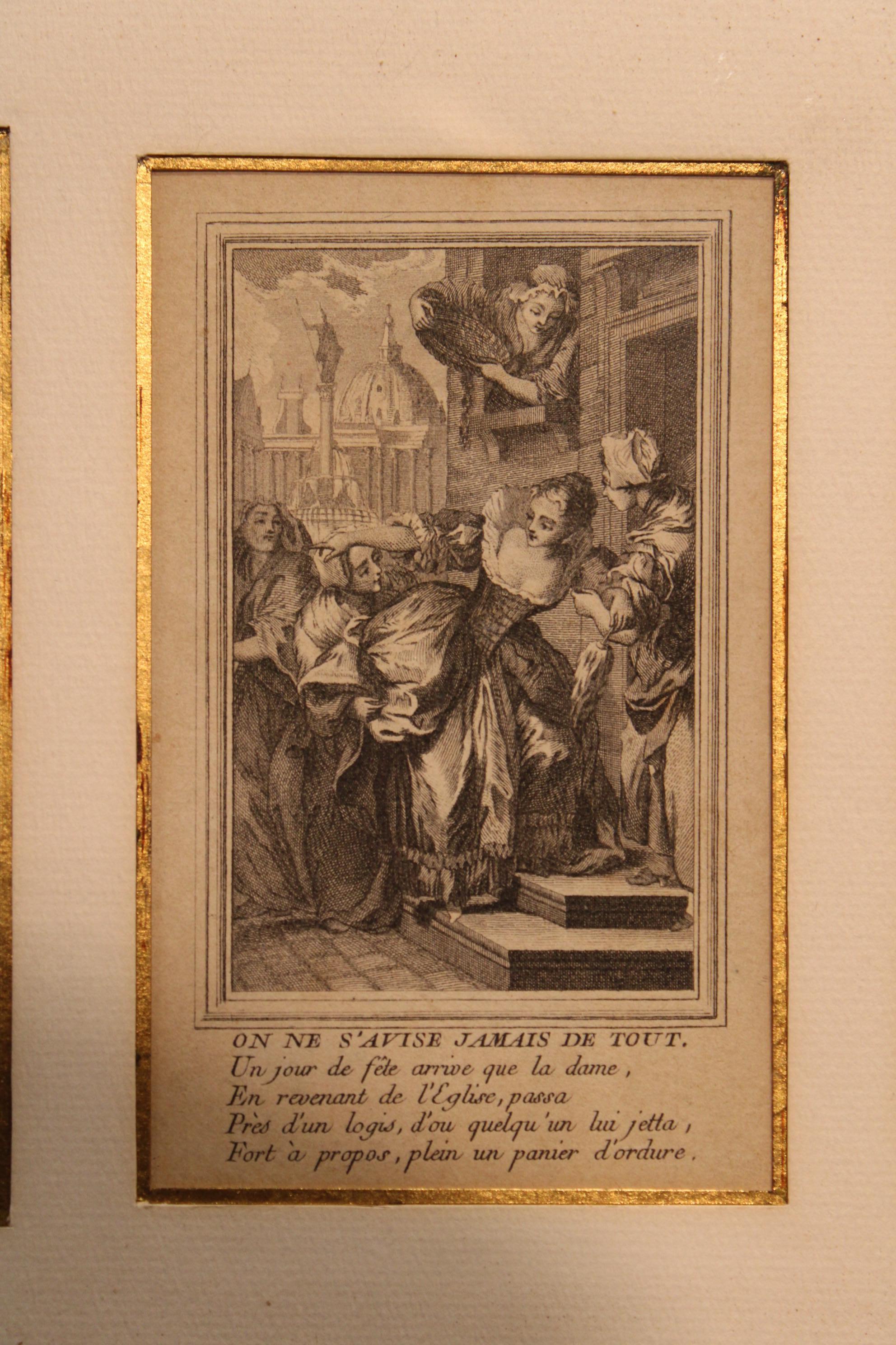 Gravur aus dem 18. Jahrhundert (Graviert) im Angebot