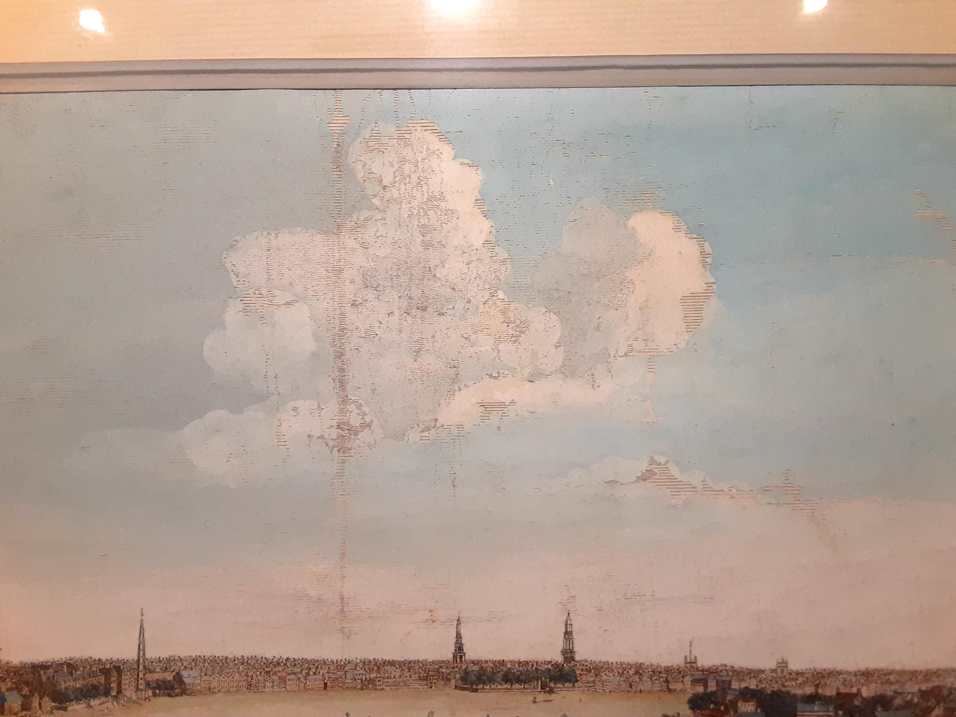 Aguafuerte del siglo XVIII del puente de Westminster, Londres en venta 4