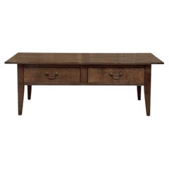 18th Century European Oak Country Coffee Table