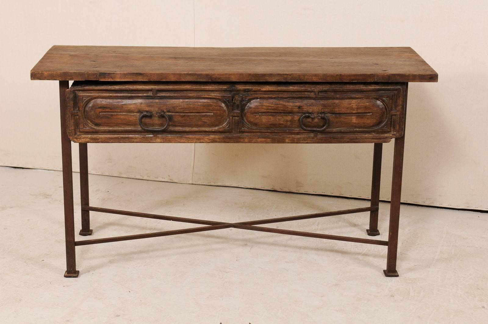spanish console table