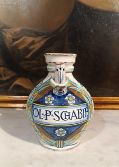 18th CENTURY FAENZA PHARMACY JUG