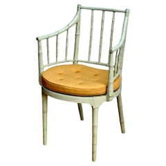 18th Century Faux Bamboo Armchair Circa 1800