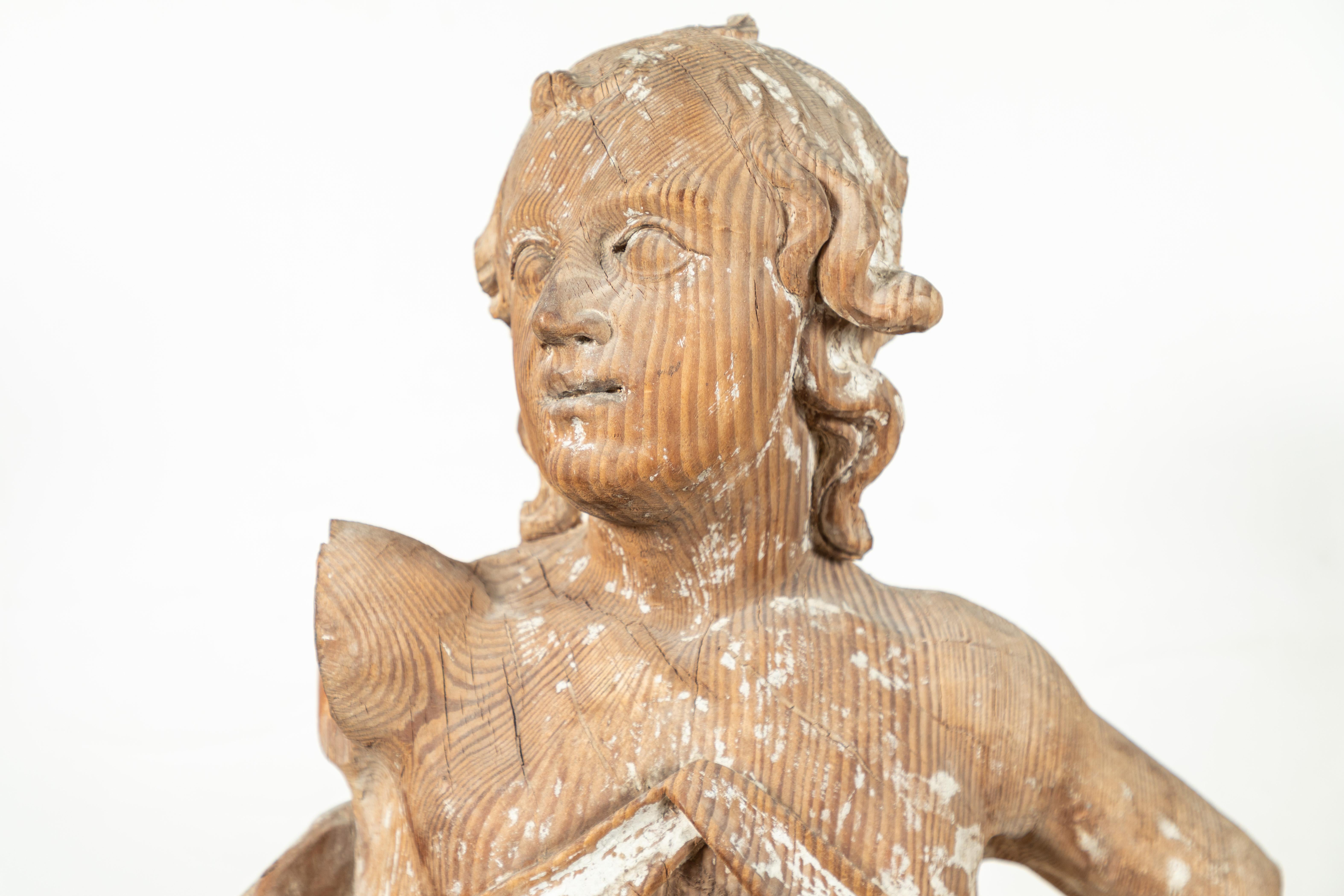 Italian 18th Century, Figural Sculpture Fragment