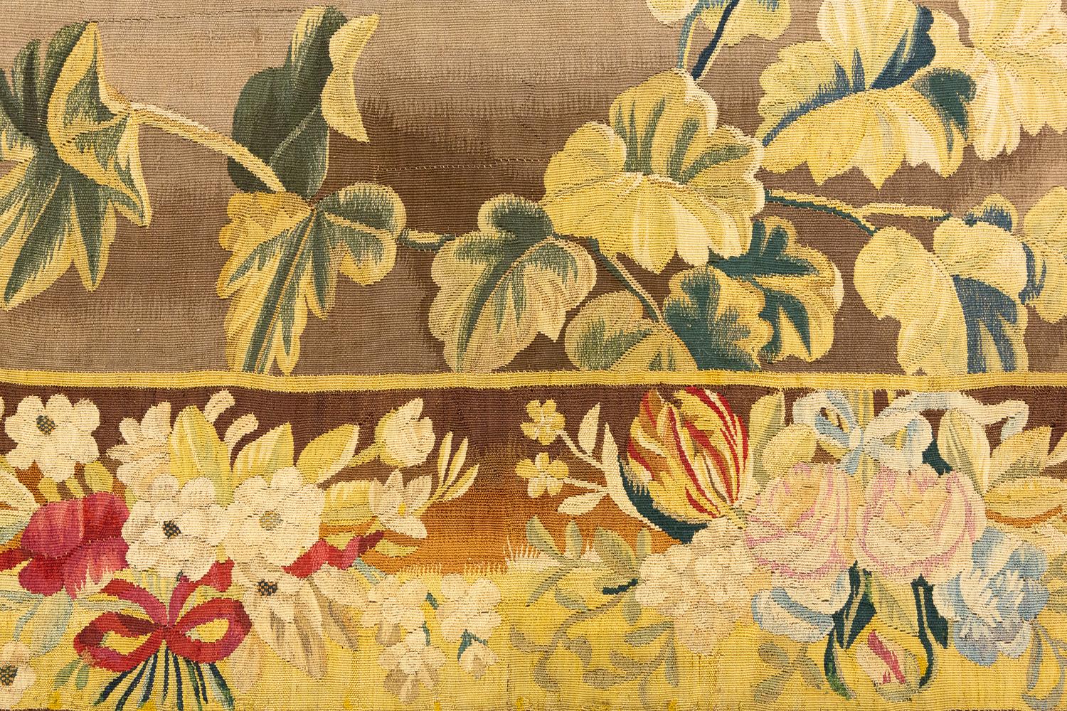 Figurativer antiker Wandteppich aus dem 18. Jahrhundert (Handgewebt) im Angebot