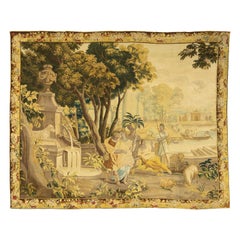 18th Century Figurative Antique Tapestry