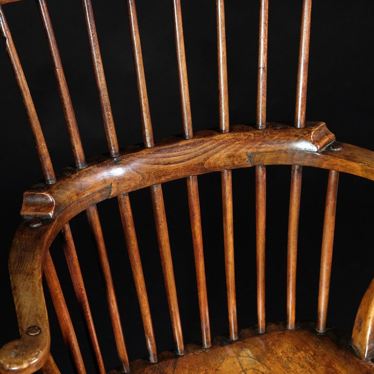 18th Century Fine English West Country Comb Back Windsor Chair ...
