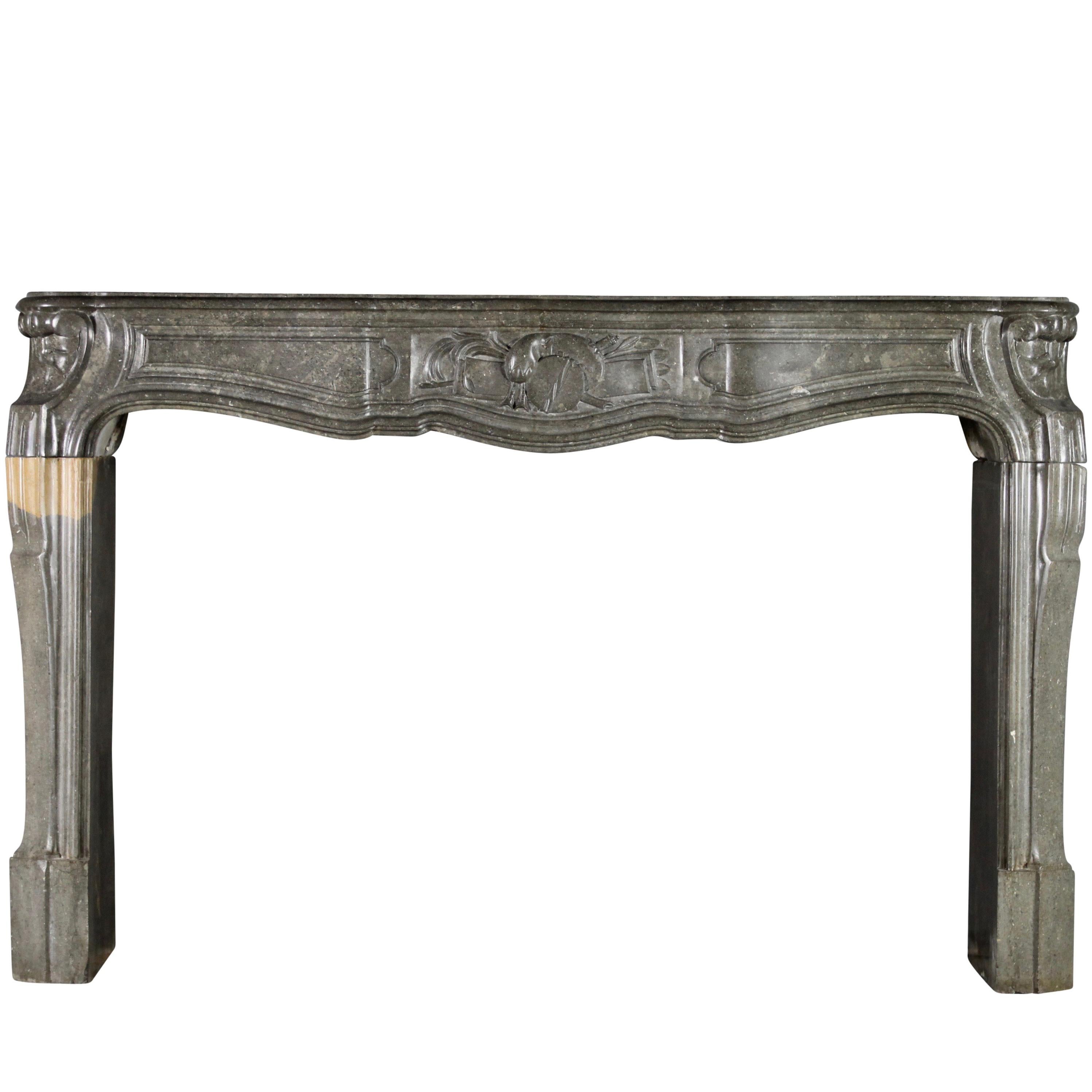 18th Century Fine French Antique Fireplace Surround