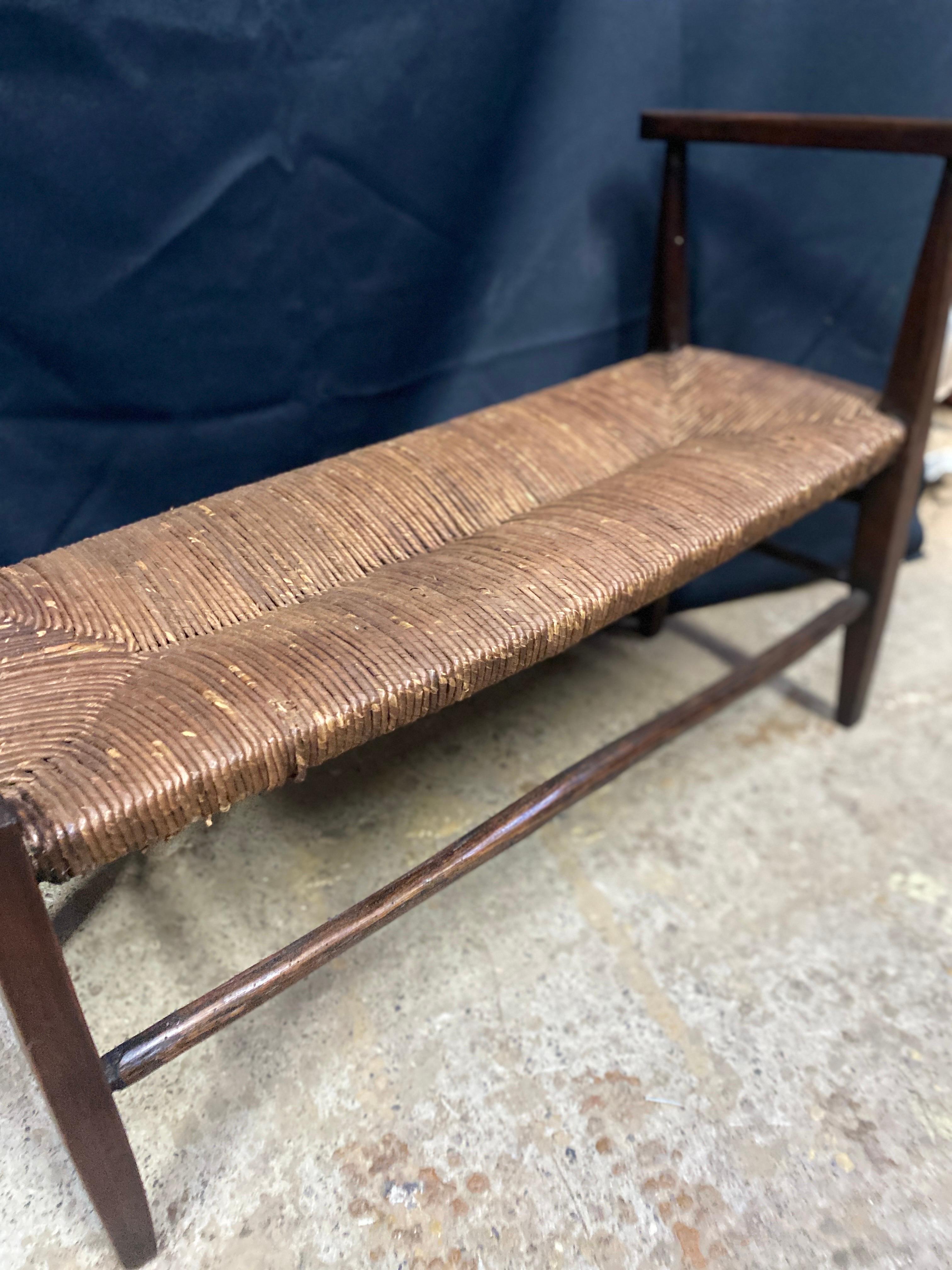 18th Century and Earlier 18th century fireplace bench ( cantou) For Sale