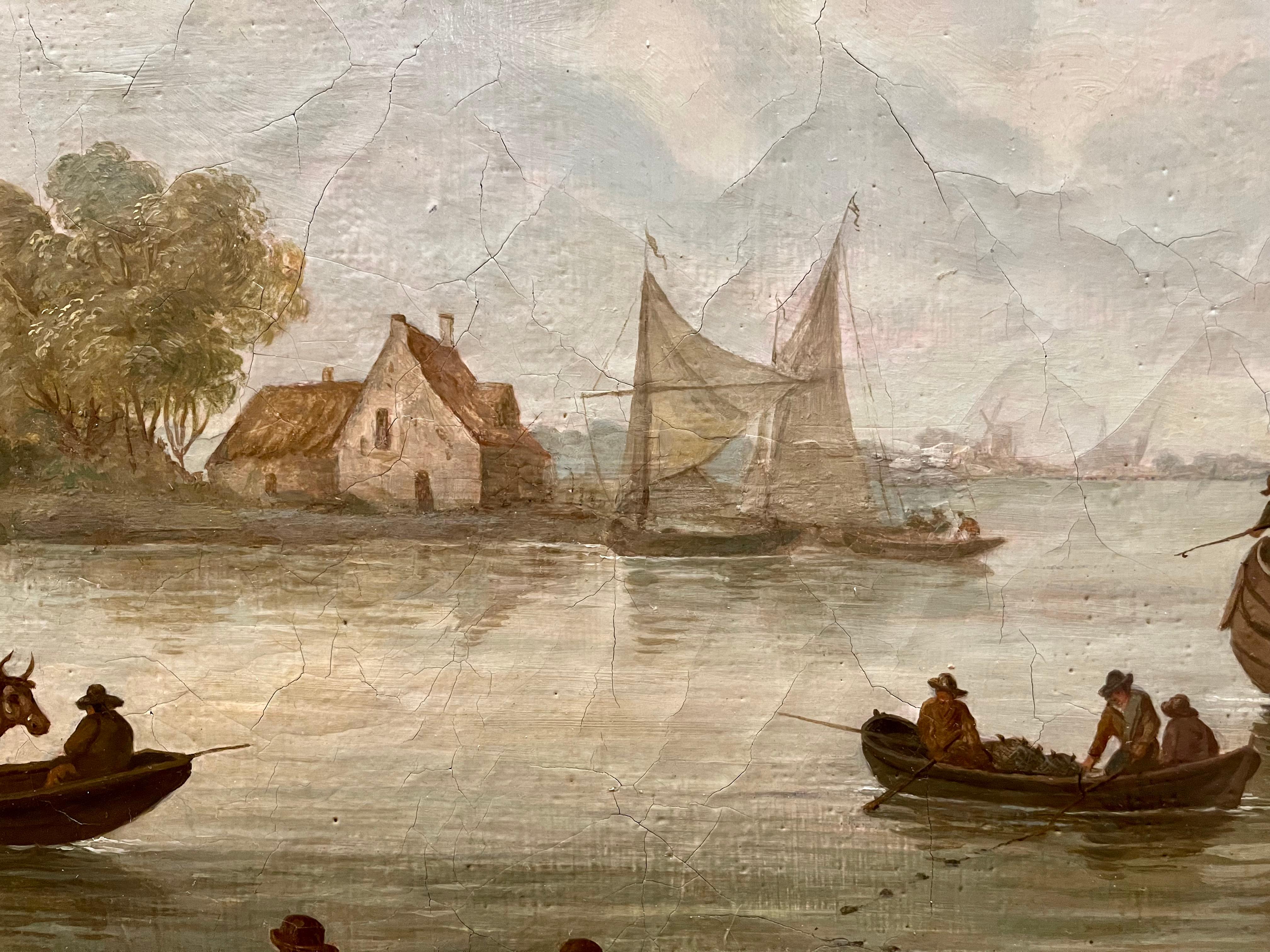 18th Century, Fleming Painting 
