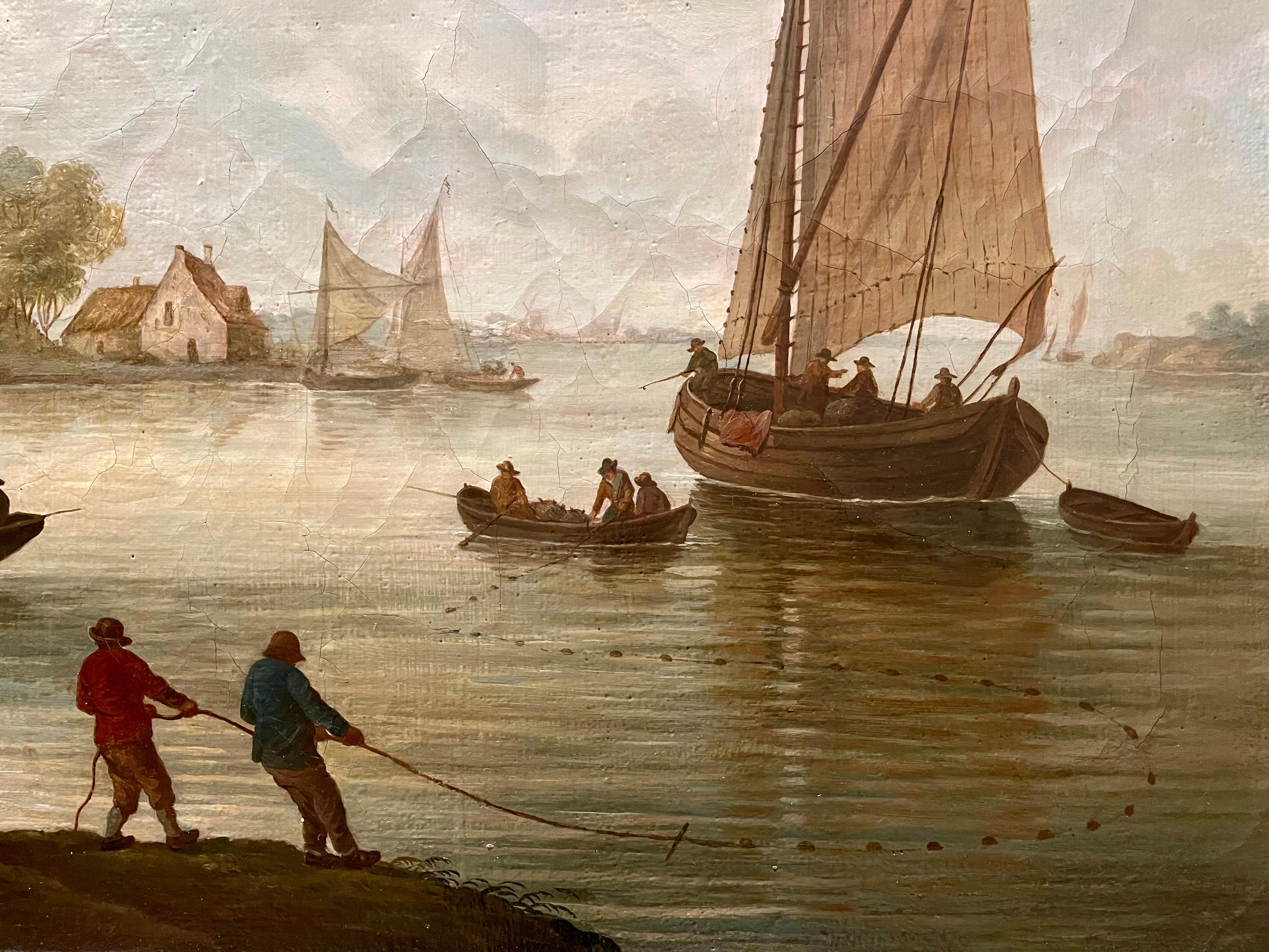 18th Century, Fleming Painting 