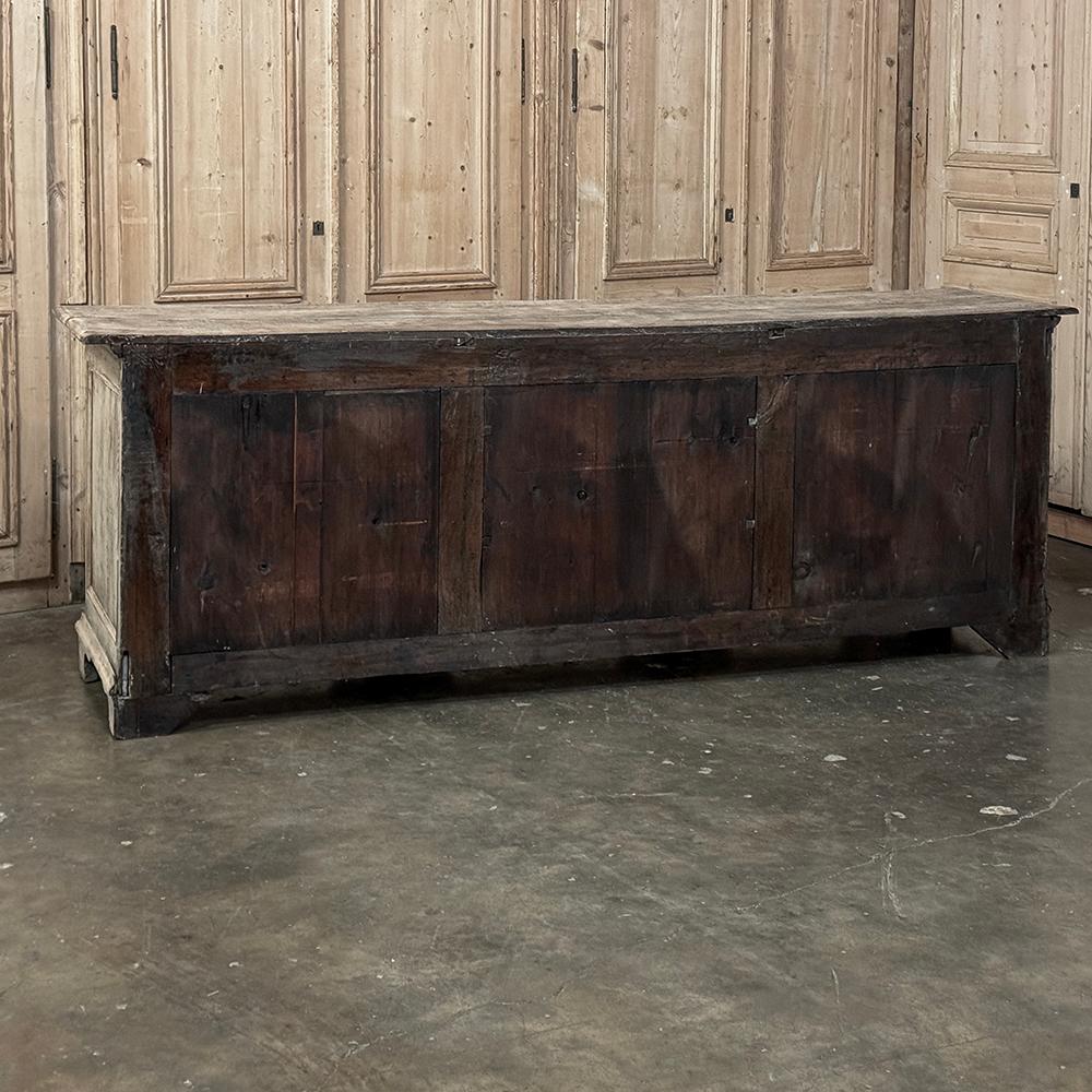 18th Century Flemish Neoclassical Credenza ~ Sideboard in Stripped Oak For Sale 13