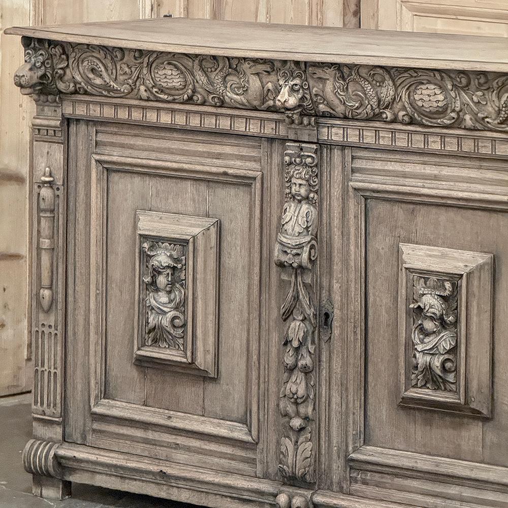 18th Century Flemish Renaissance Buffet For Sale 4