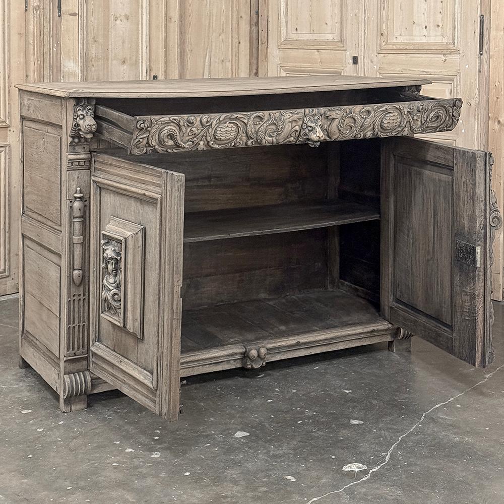 18th Century Flemish Renaissance Buffet For Sale 7