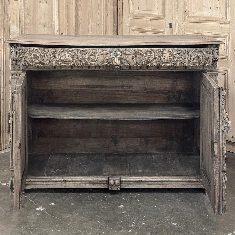 18th Century Flemish Renaissance Buffet For Sale 8