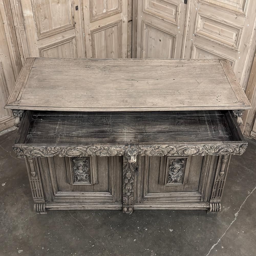 18th Century Flemish Renaissance Buffet For Sale 10