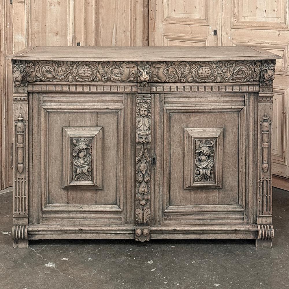 Renaissance Revival 18th Century Flemish Renaissance Buffet For Sale
