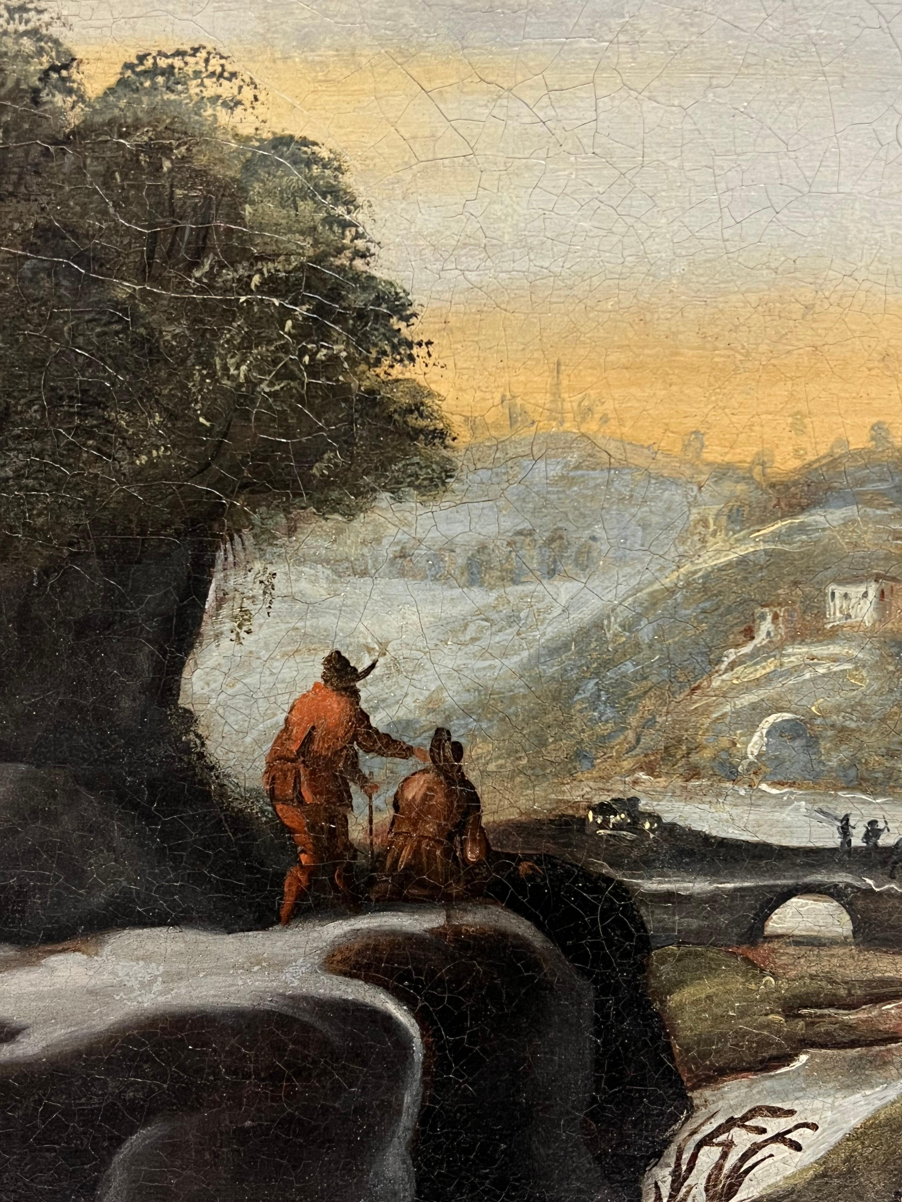 Viaggiatori nel paesaggio
Antico Maestro fiammingo, 18° secolo
olio su tela, senza cornice
tela: 29 x 39 pollici
Provenienza: collezione privata, Francia
Condizioni: ottime condizioni

Per ulteriori informazioni, contattaci per qualsiasi domanda.