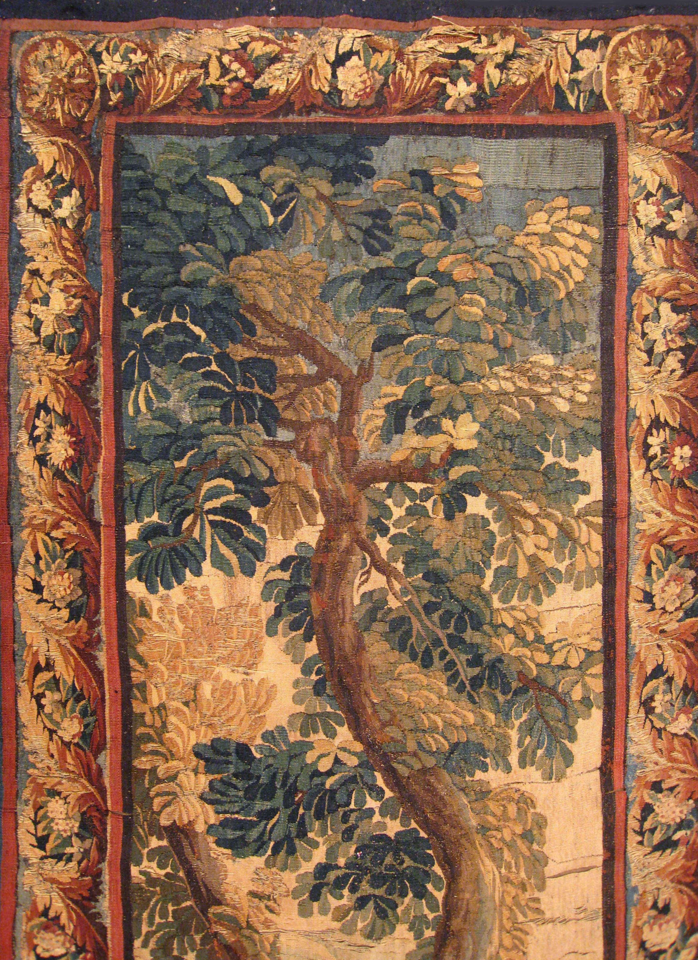 18th Century Flemish Verdure Tapestry In Good Condition In New York, NY