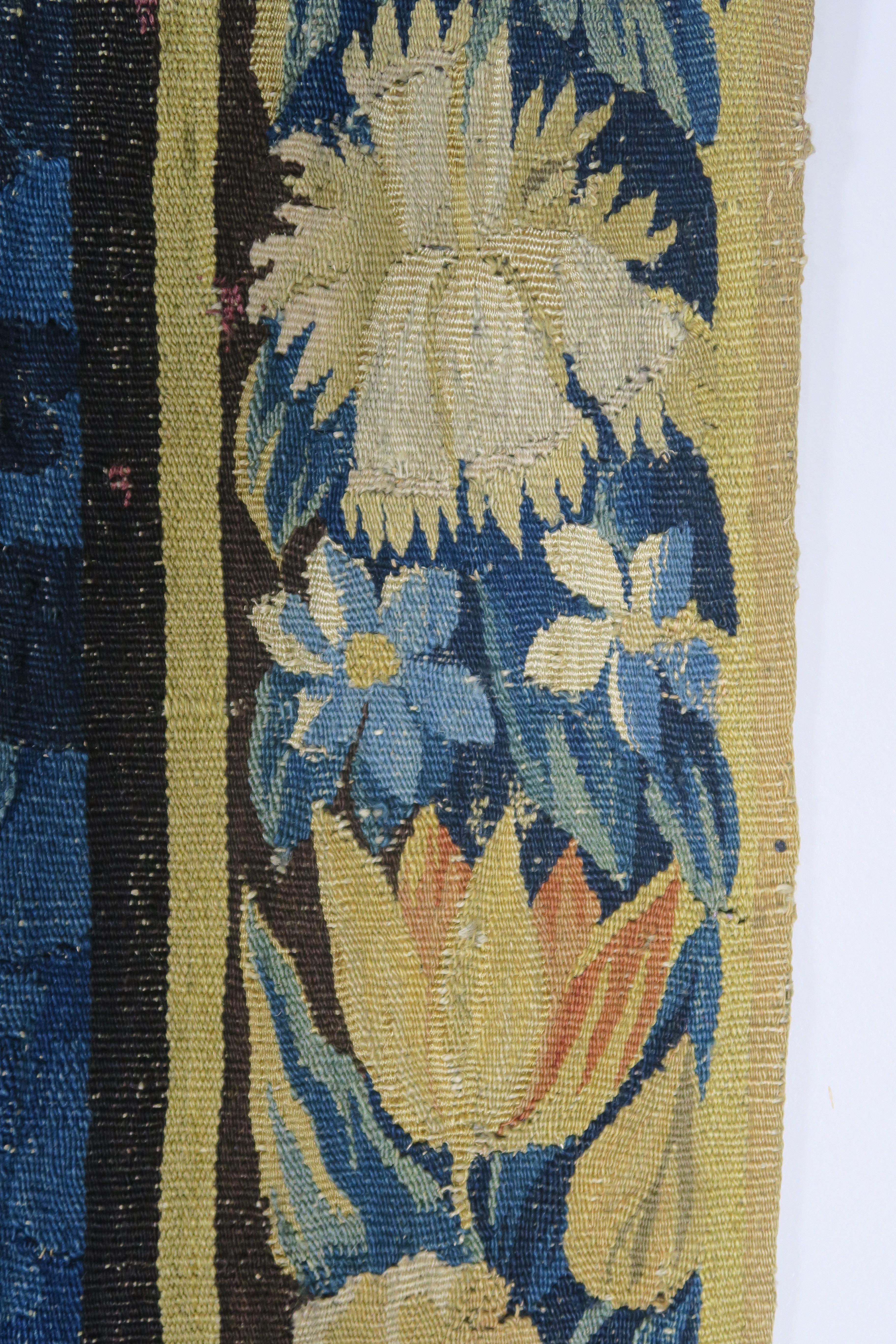 18th Century Flemish Verdure Tapestry with Border 8