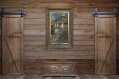 18th Century Floral Painted Blanket Chest