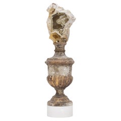 18th Century 'Florence Fragment' with Fossil Agate Coral and Herkimer Diamonds