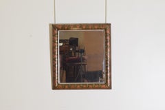 18th Century Florentine, Copper, Silver and Gilt-Wood Incised Frame