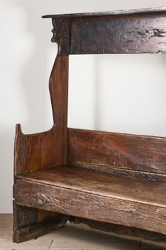 18. Jahrhundert Folk art canopied spanischen Siedlung