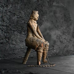 18th Century Folk Art Street Performance Figure