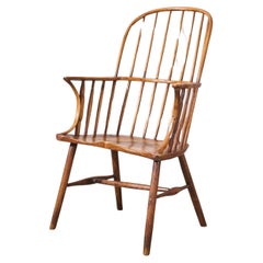18th century Folk art Windsor armchair