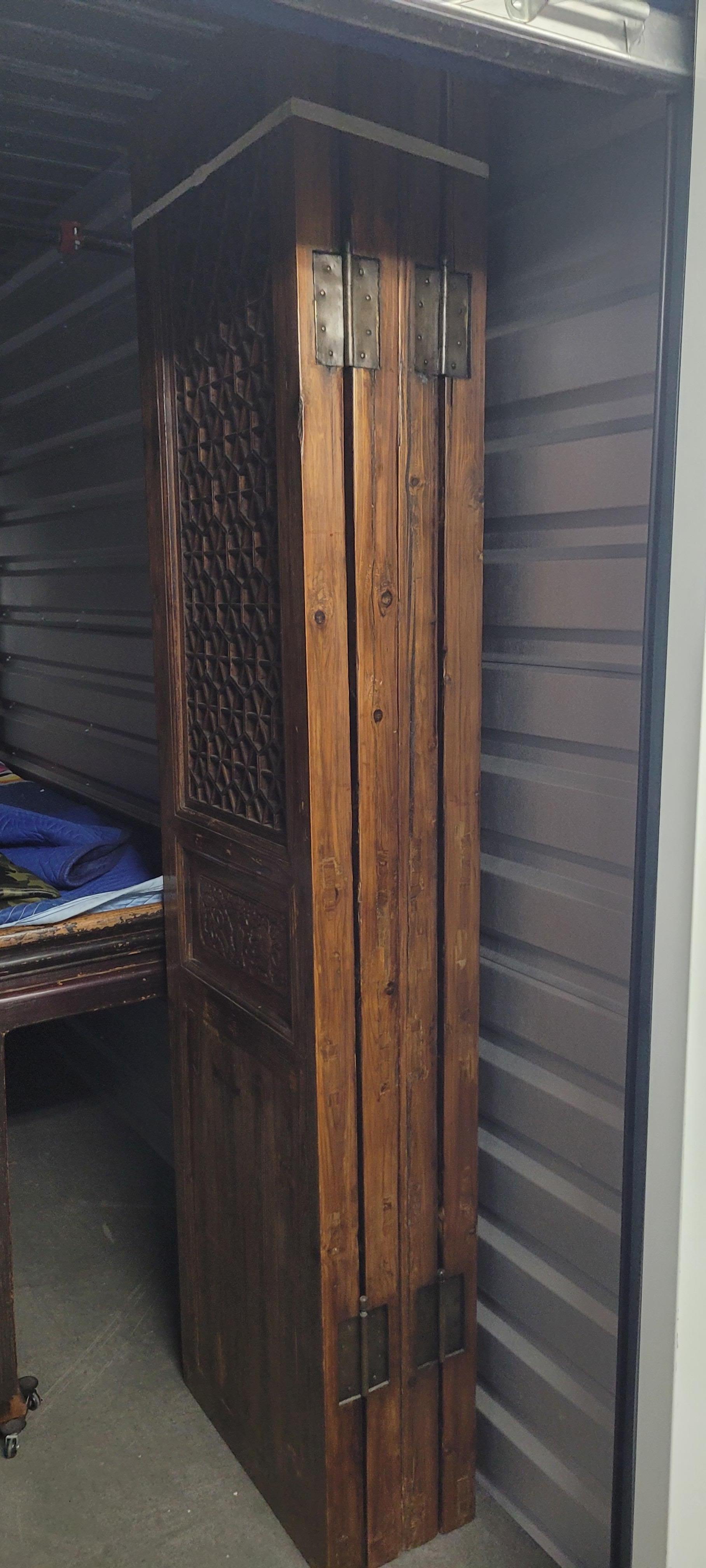 18th Century Four Panel Screen For Sale 4