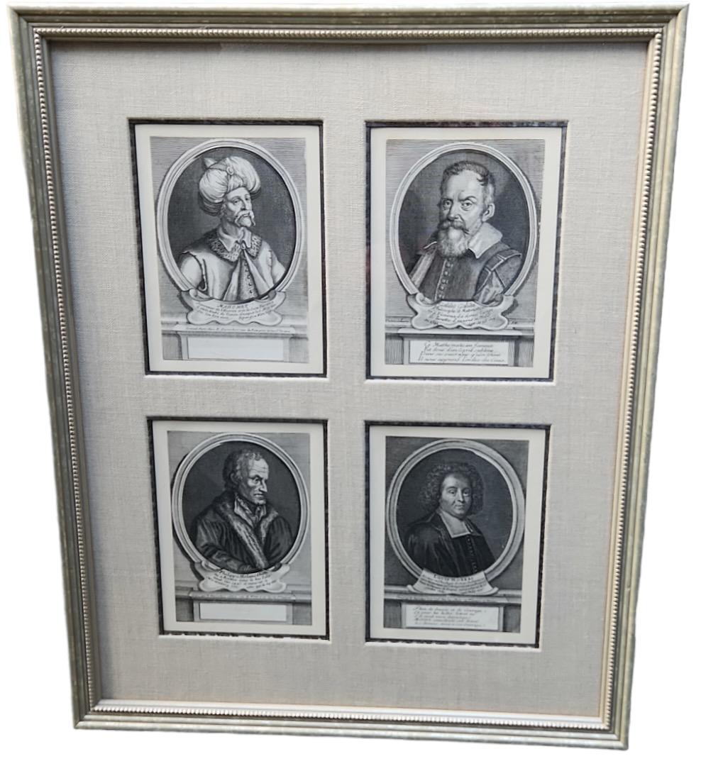 18th Century Framed Lithographs of Important Men - 21 Available For Sale 2