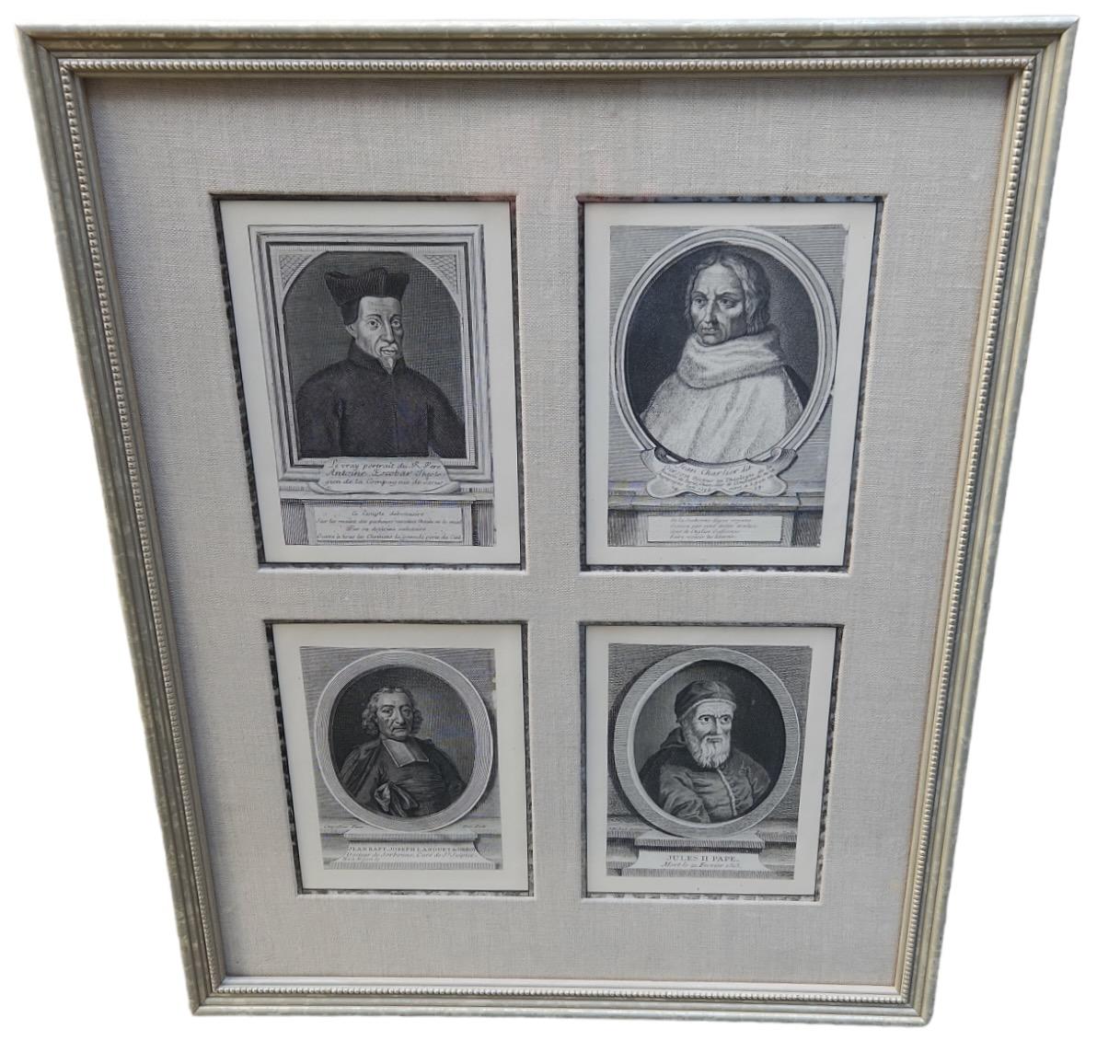 18th Century Framed Lithographs of Important Men - 21 Available For Sale 3