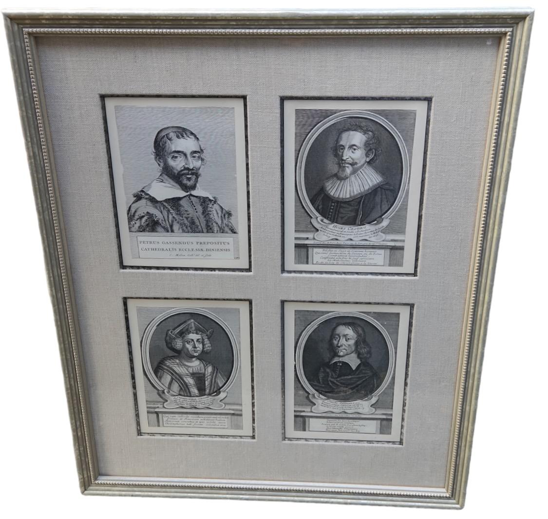 Gerahmte Lithografien von bedeutenden Männern aus dem 18. Jahrhundert – 21 verfügbar im Angebot 4