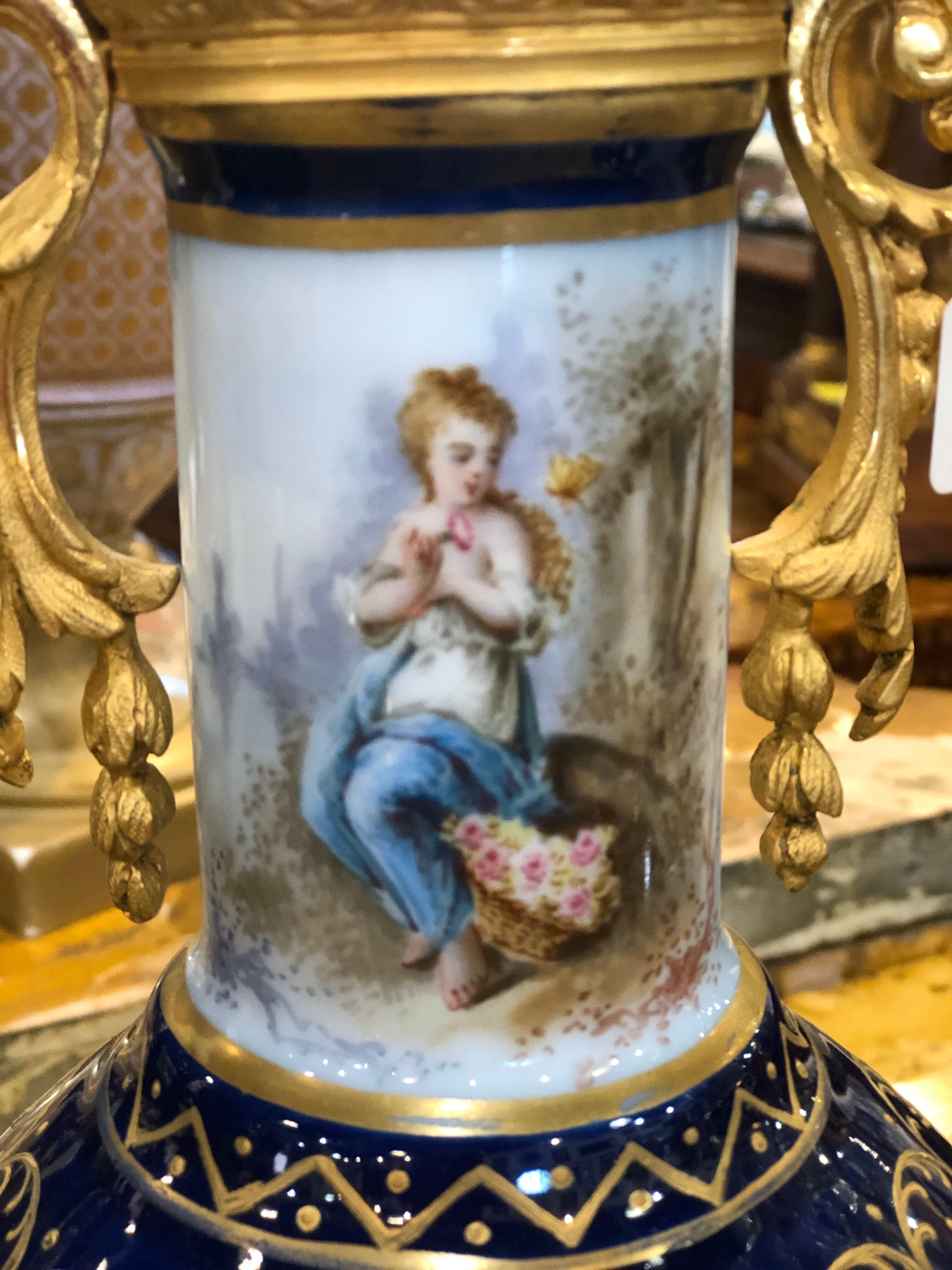 french porcelain vases