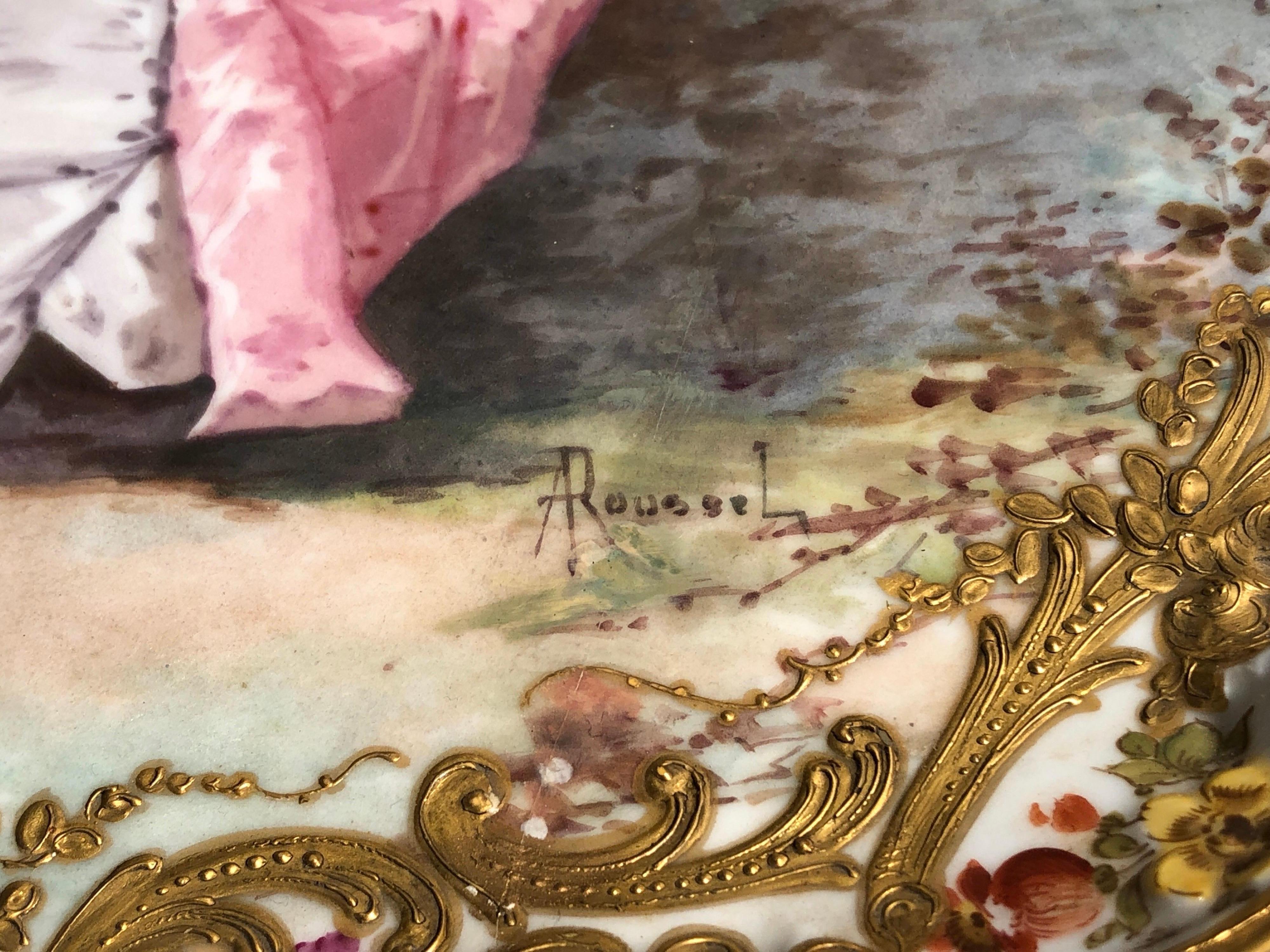 18. Jahrhundert Frankreich Louis XV Porzellan Sévres Schale:: 1758 im Zustand „Gut“ in Roma, RM