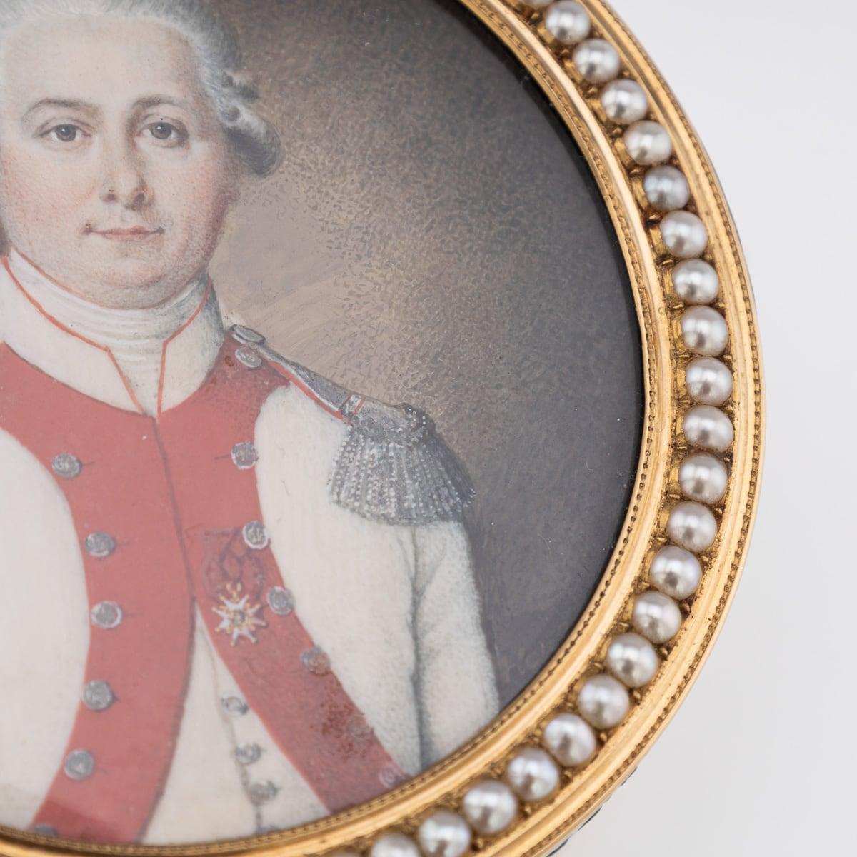 18th Century French 18K Gold & Enamel Snuff Box, Joseph-Etienne Blerzy c.1780 For Sale 9