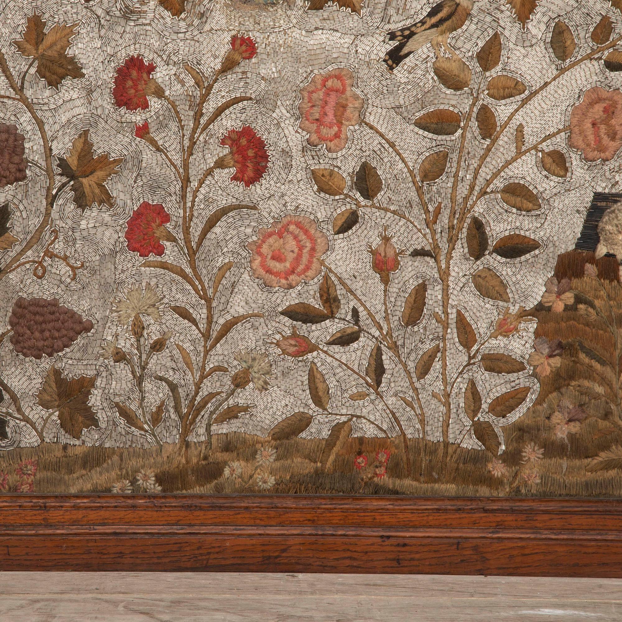 Tapestry 18th Century French Alter Front For Sale