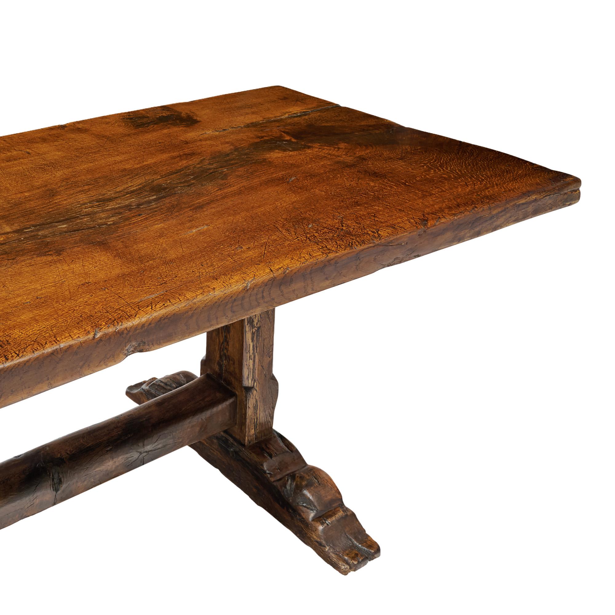 Provincial français Table de ferme Antique French du 18ème siècle en vente