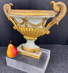 18th Century French Architectural Gilded Wall Fragment Shelf