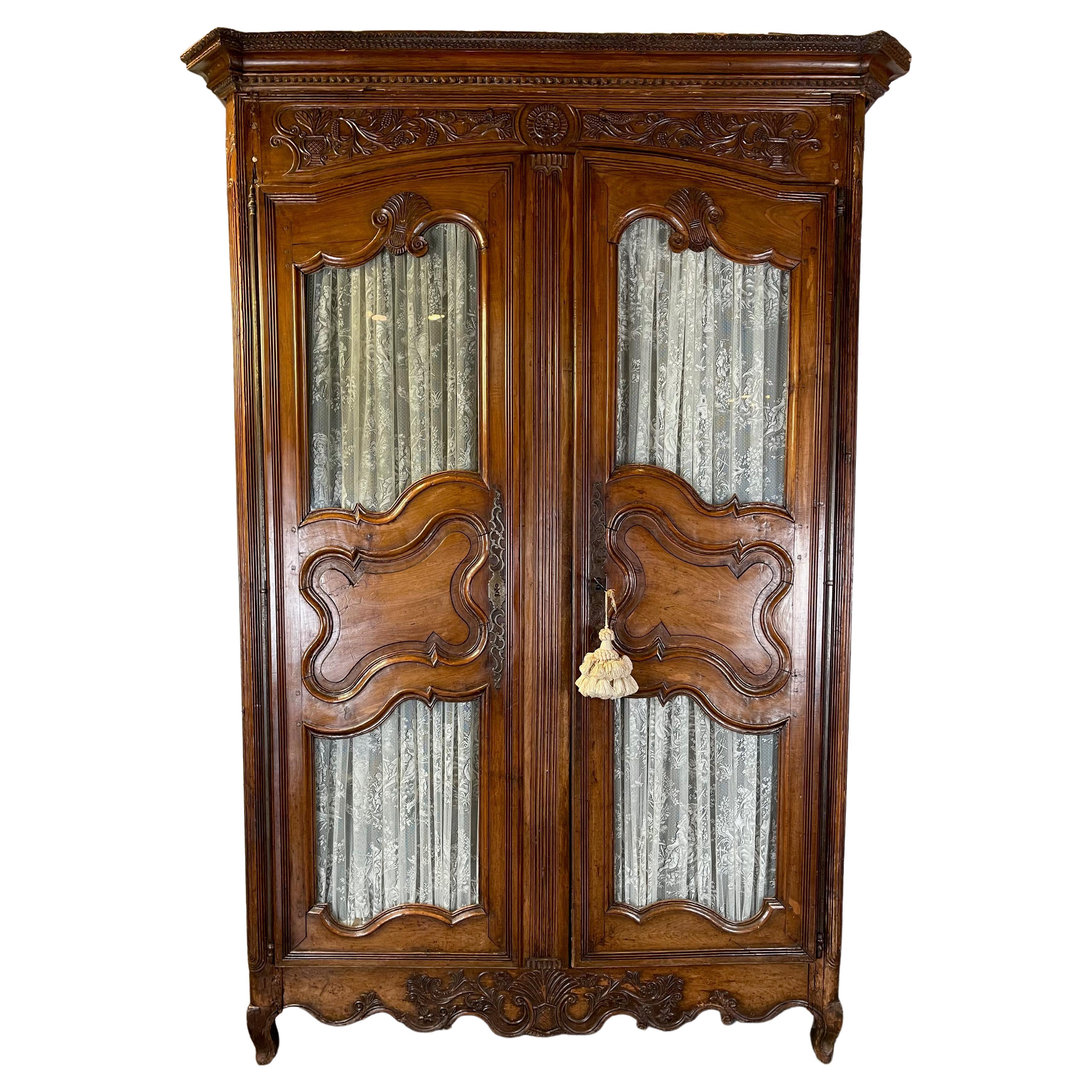18th Century French Armoire For Sale